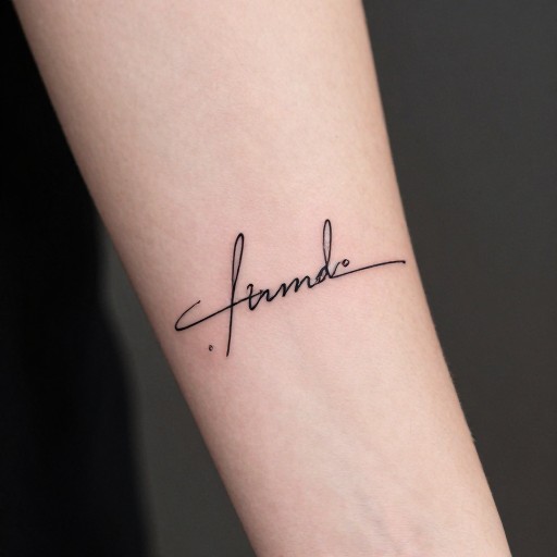 SIGNATURE SCRIPT - Minimalist