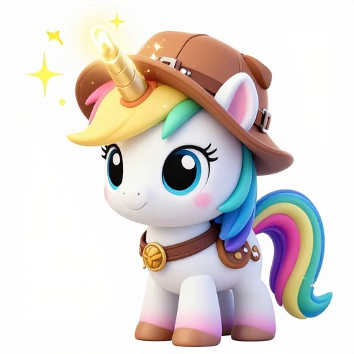 ADVENTURE UNICORN - Cute Chibi