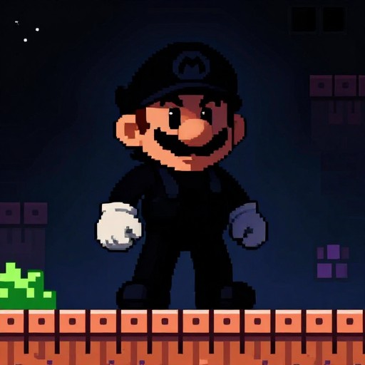SHADOW MARIO - 2D Sprite