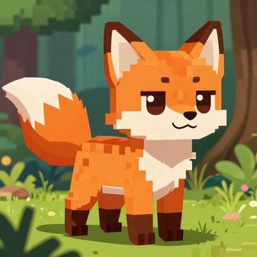 ORANGE FOX - Anime Style