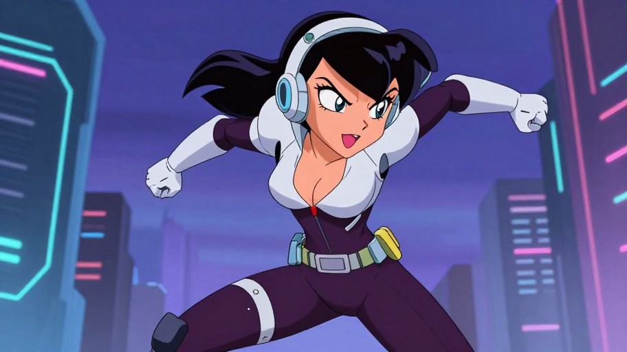 YUMI ACTION - Western Cartoon