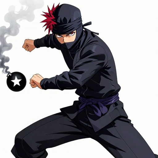 STEALTHY NINJA - Anime Hero