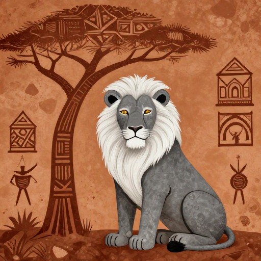 WISE ELDER - Tribal Art