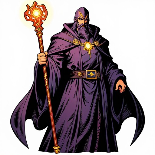 FANTASY MAGE - Comic Book