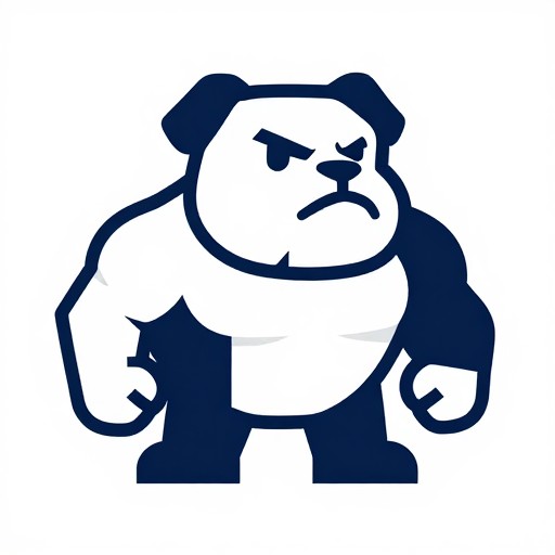 BULLDOG STRONG - Modern Flat