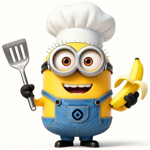 CHEF BANANA - Retro Poster