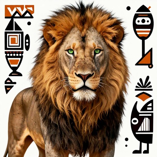 SCARRED WARRIOR - Tribal Art