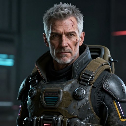 GRIZZLED VETERAN - Sci-Fi