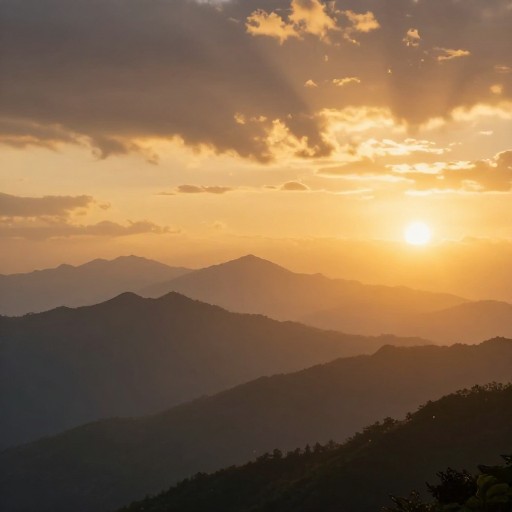 SUNSET MOUNTAIN - Dreamy Fantasy