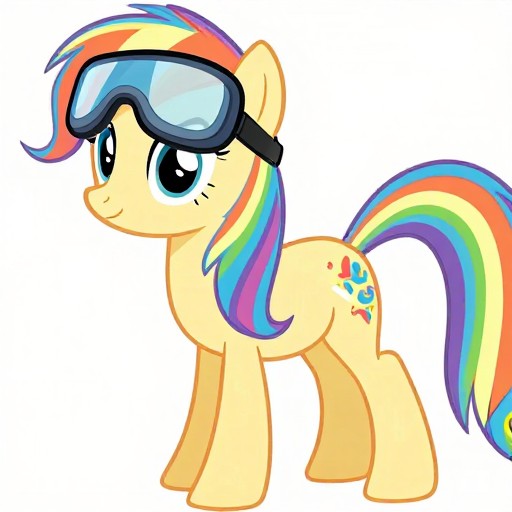 RAINBOW FLYER - Anime Pony