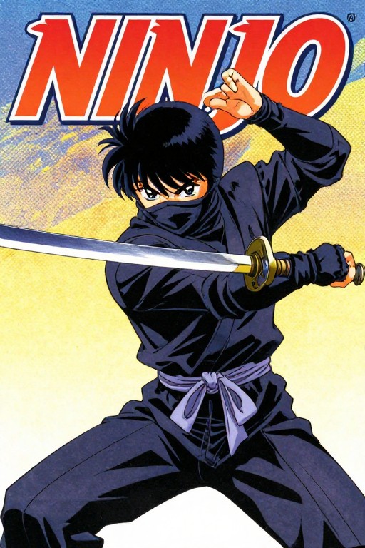 NINJA ACTION - Retro 90s