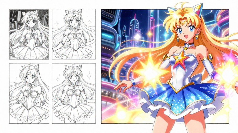 LUNA MAGIC - Storyboard