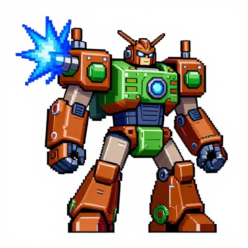 TERRACRUSH - 8-Bit Sprite