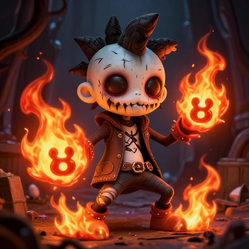 BLAZE WARRIOR - Dark Toon