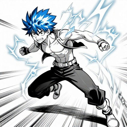 LIGHTNING SPEEDSTER - Mashle Manga