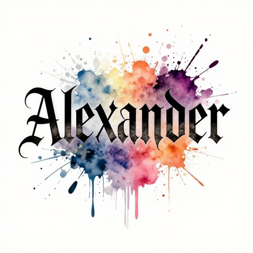 GOTHIC SHOULDER - Watercolor