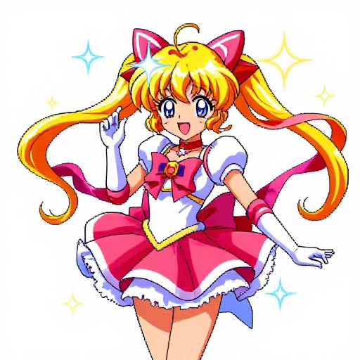 MAGICAL GIRL - Pixel Art