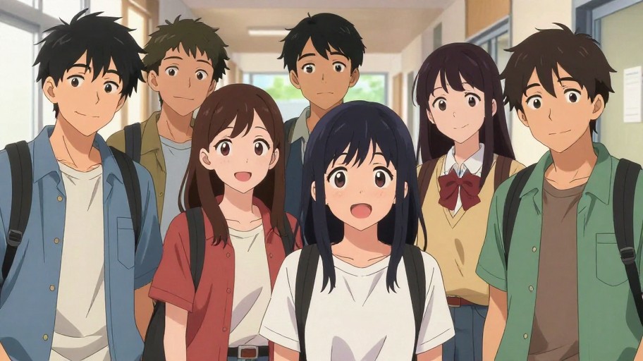 SCHOOL FRIENDS - MSA Anime