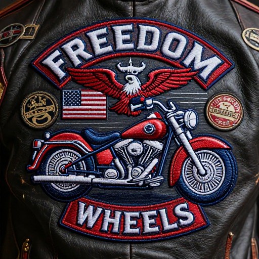 FREEDOM WHEELS - Vintage Patch