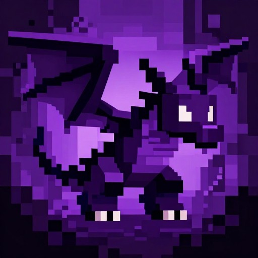 ENDER DRAGON - Pixel Art
