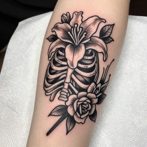 FLORAL RIBCAGE - Default