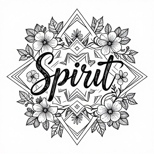 GEOMETRIC SPIRIT - Floral Garden