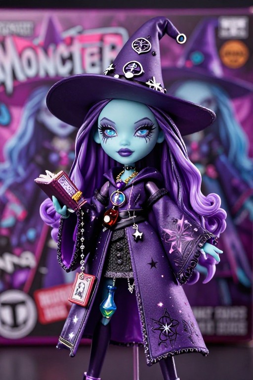 WITCHY MAE - Doll Photo
