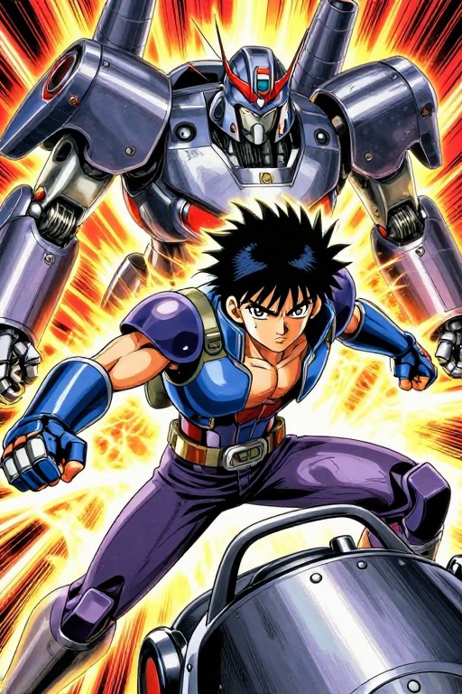 MECHA WARRIOR - Shonen Action