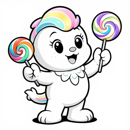 CANDY DREAMER - Retro Cartoon