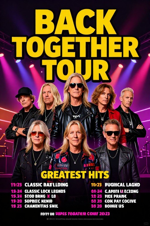 REUNION TOUR - Concert Poster