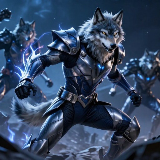 MIDNIGHT WOLF - Action Hero