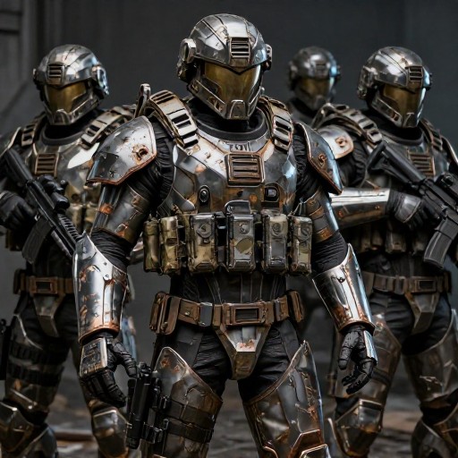 TITANIUM SQUAD - Battle-Worn