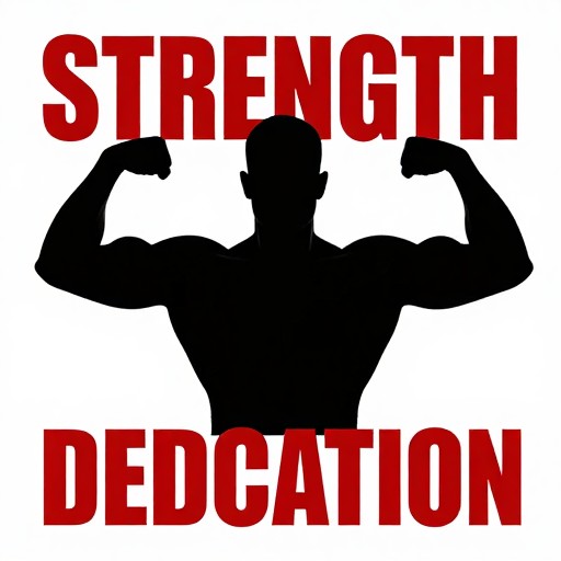 FITNESS POWER - Typographic Poster