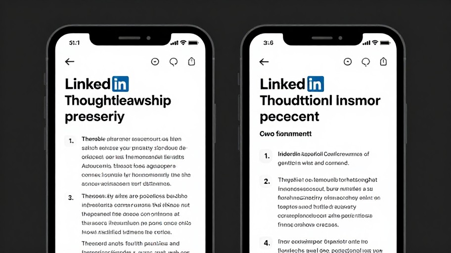 THOUGHT LEADER - Mobile View