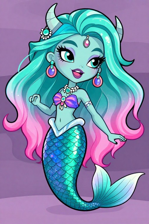 CORAL SIREN - Animated