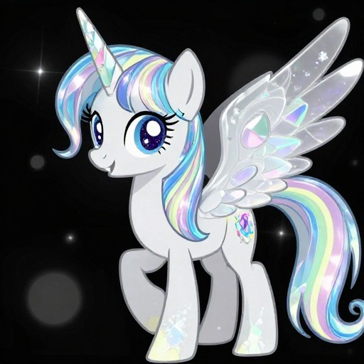 CRYSTAL ALICORN - Anime Style