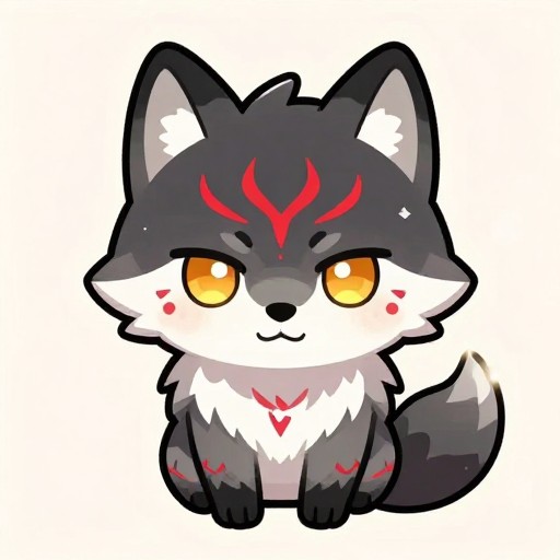 TRIBAL WOLF - Picrew Style