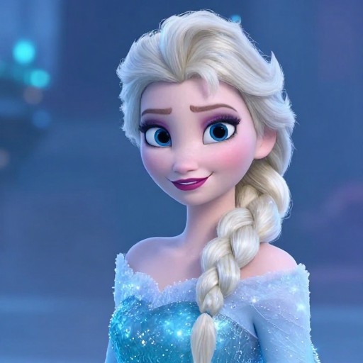 PRINCESS ELSA - Pixar 3D