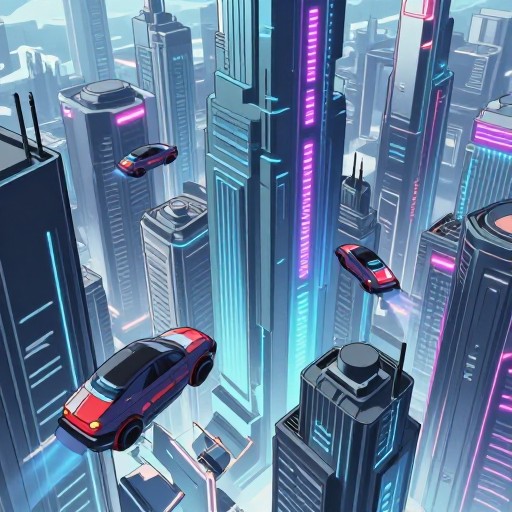 FUTURISTIC CITY - Anime