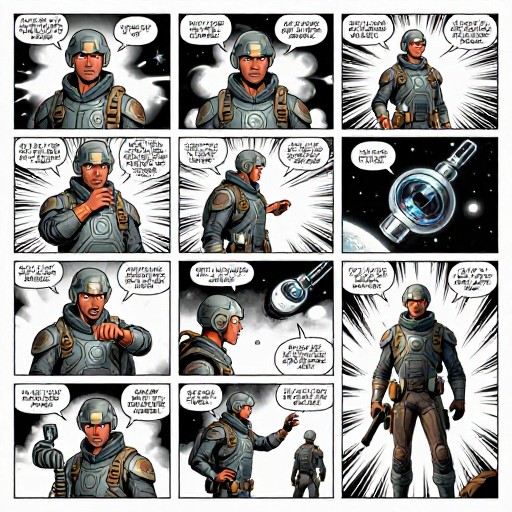 SCI-FI EXPLORER - Comic Strip
