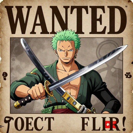 MASTER SWORDSMAN - Wanted Poster