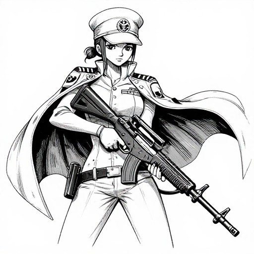 MARINE OFFICER - Manga Ink