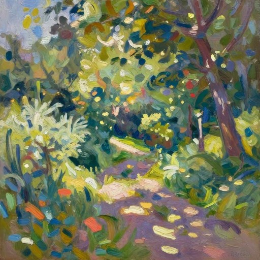 IMPRESSIONIST LANDSCAPE - Impressionist