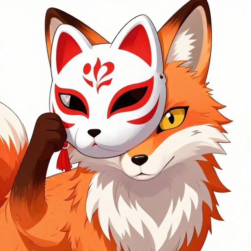 FOX MASK - Anime Style