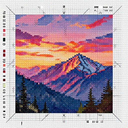 LANDSCAPE CROSS STITCH - Cross Stitch