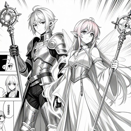 FANTASY LOVERS - Manga Style