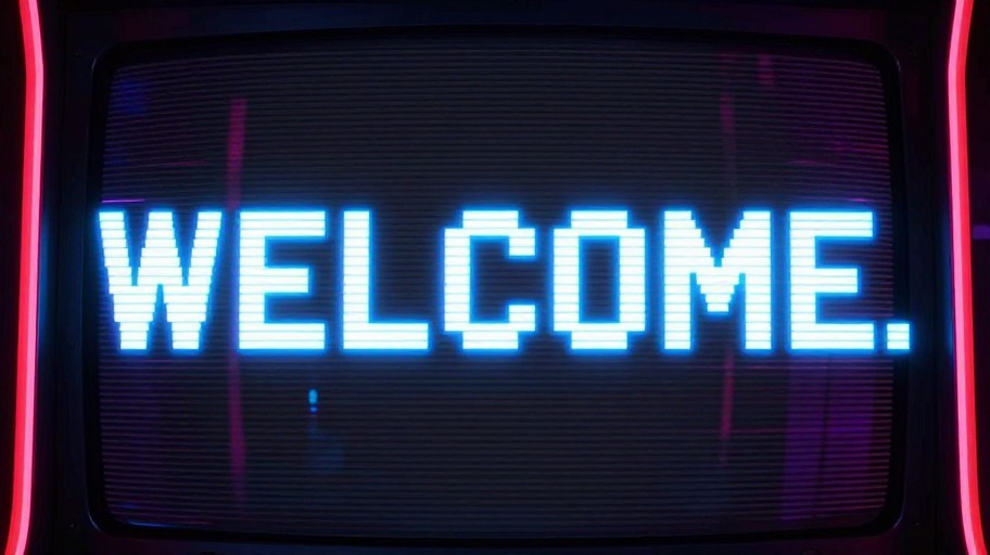 WELCOME - Arcade Neon