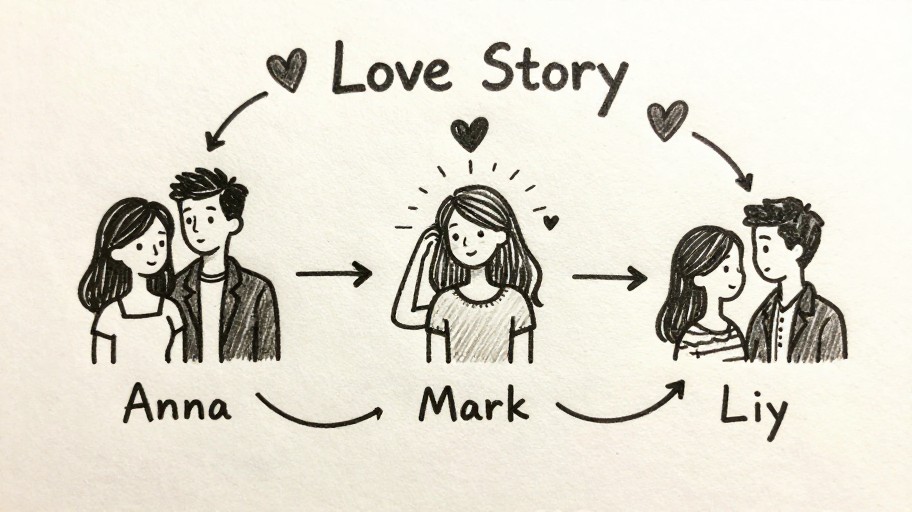 LOVE STORY - Hand-Drawn
