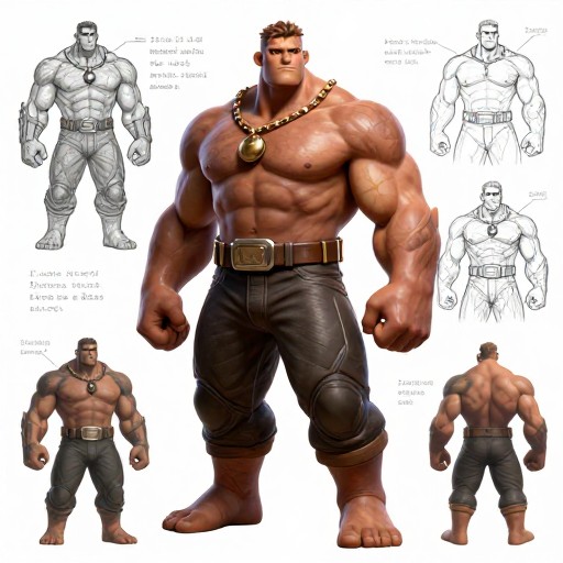 TITAN WARRIOR - Concept Art