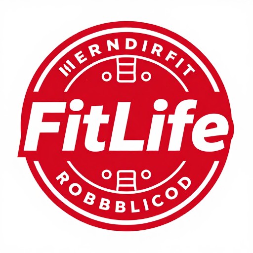 FITNESS APP - Badge & Emblem